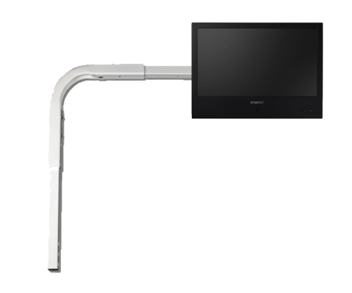 Hanwha Techwin STB-10PVMGUX-W Gondola PVM Monitor Mount Security Accessory