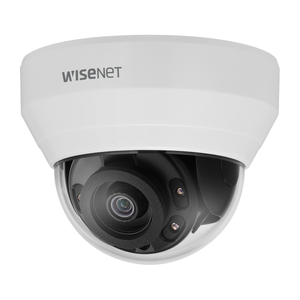 Hanwha Techwin LND-6022R 2MP PoE IR IP Indoor Dome Security Camera 4mm Lens