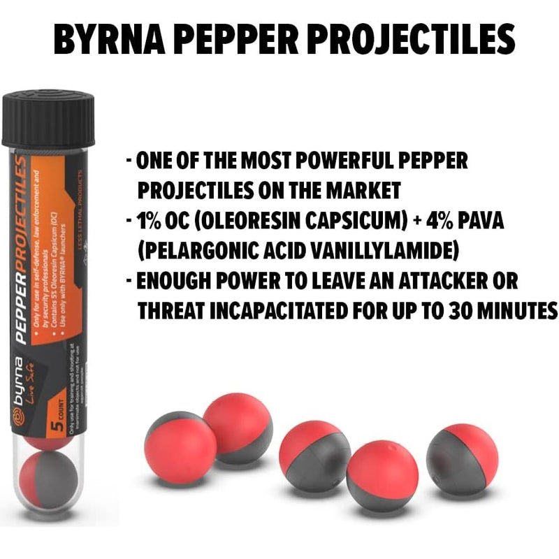 Byrna® Non-Lethal Self-Defense Pepper Projectiles