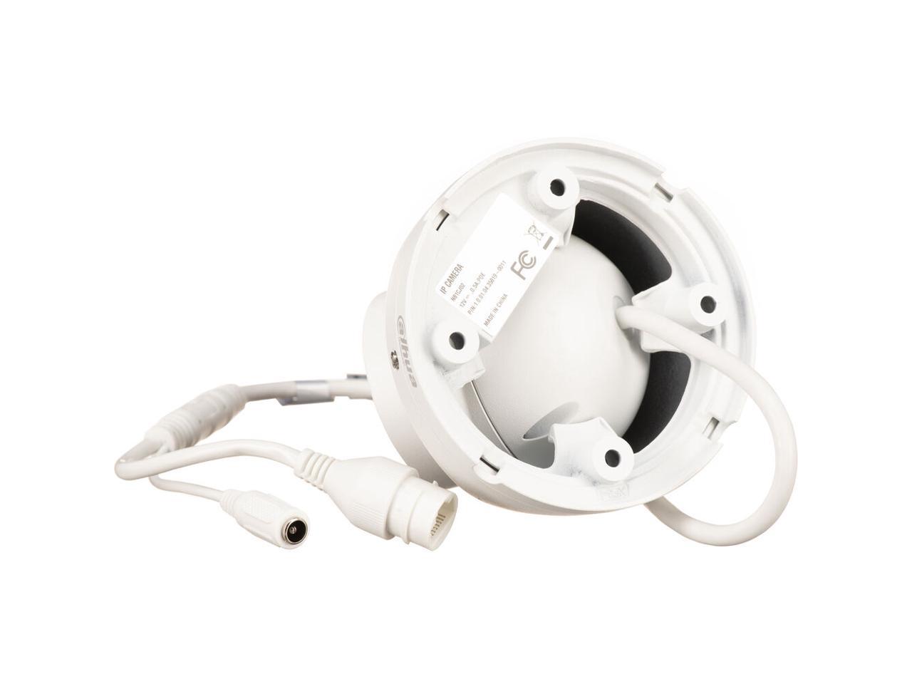 Dahua 8MP H.265+ IP67 IR E-VU Audio Eyeball Network Security Camera 2.8 mm Lens