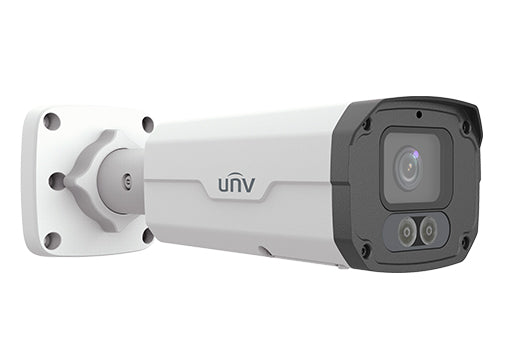 Uniview LightHunter IR security camera with built in microphone and weatherproof body-Secure IT Global