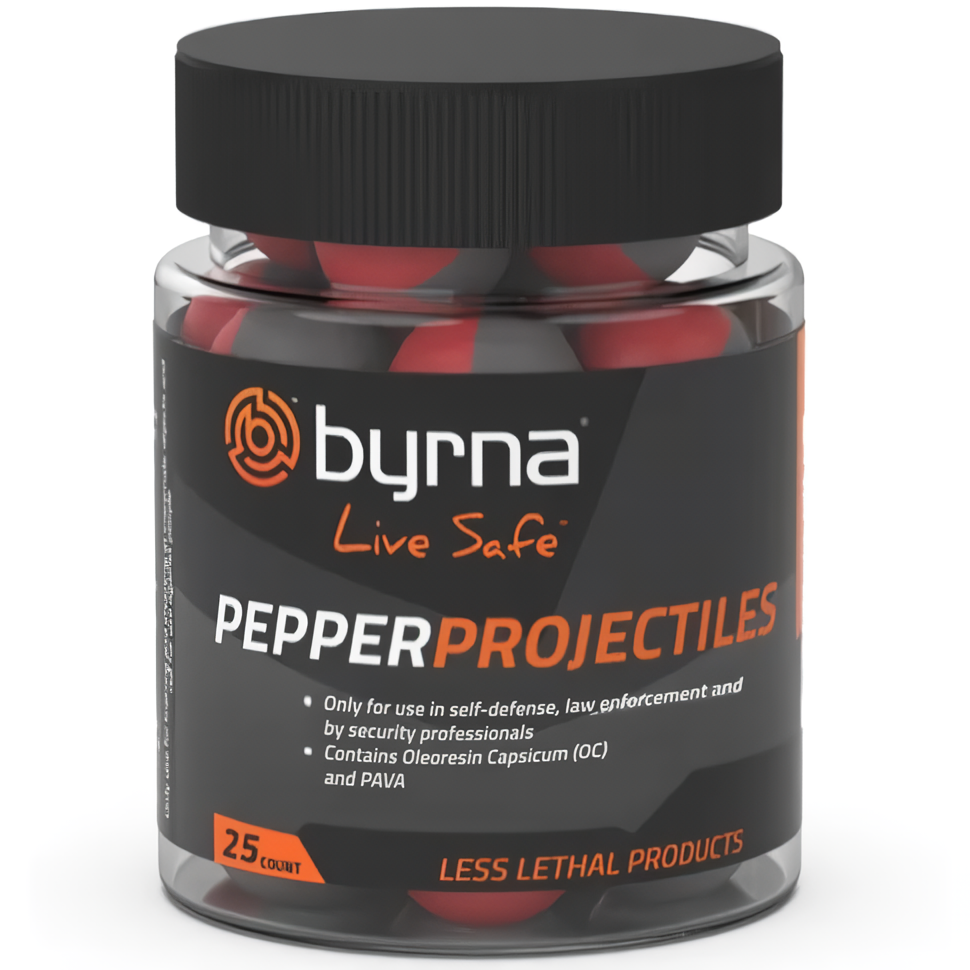 Byrna® Non-Lethal Self-Defense Pepper Projectiles