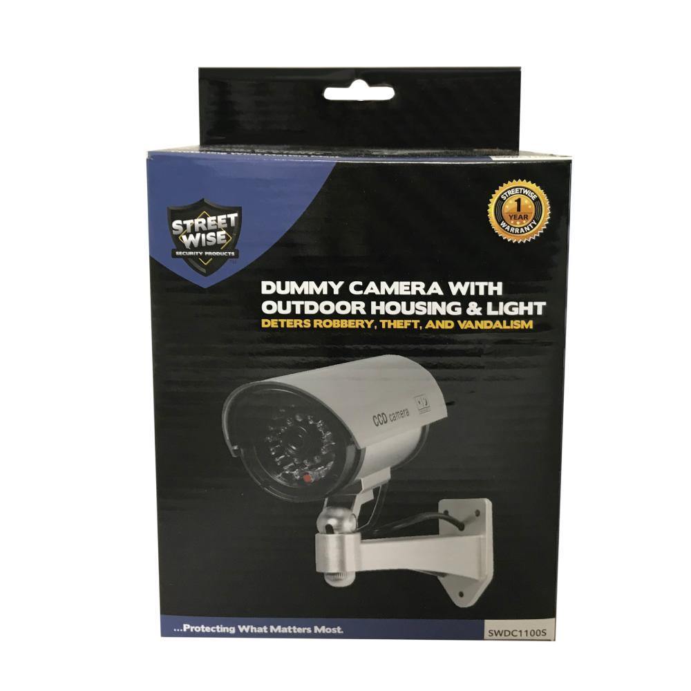 5 Inch IR Dummy Camera Silver - Cutting Edge Products Inc
