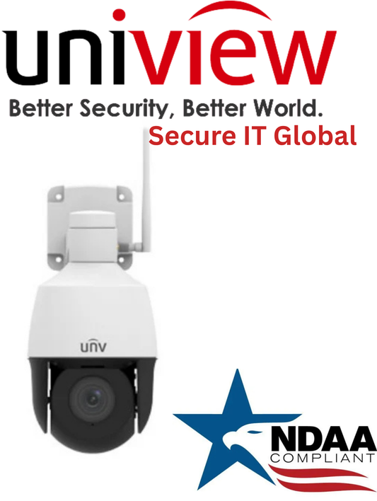 UNV 2MP Wifi PTZ 2-Way Audio IP Network Uniview Security Camera 2.8~12mm Lens