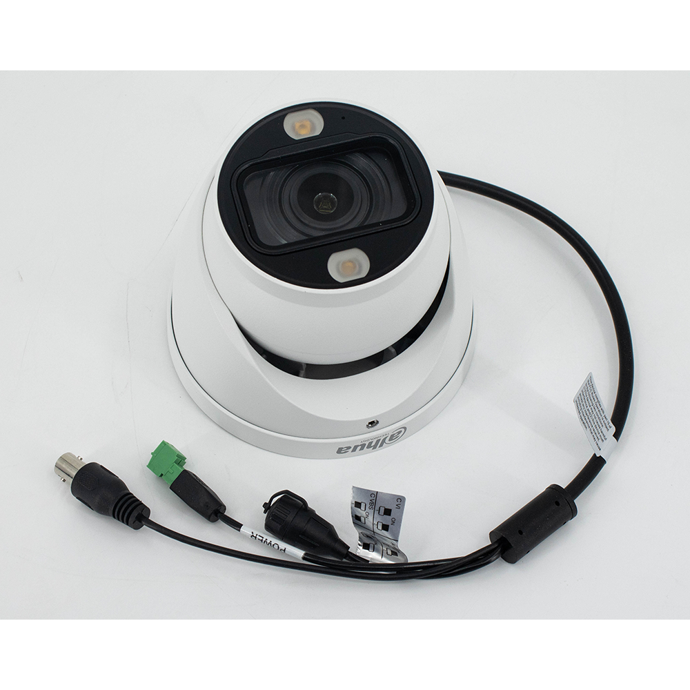 Dahua 5MP IP67 HDCVI Audio Night Color Eyeball Security Camera 2.7~13.5mm Lens