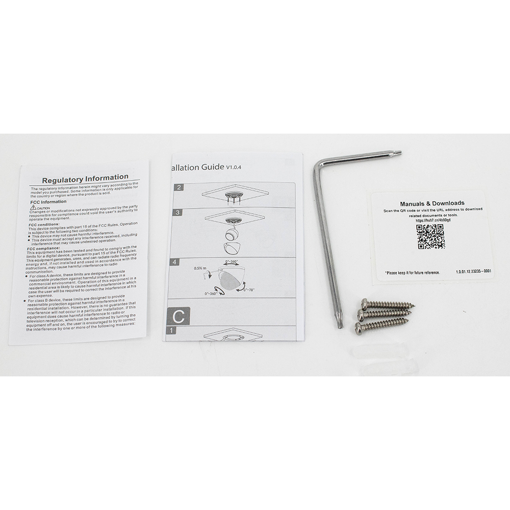 Dahua 5MP IP67 HDCVI Audio Night Color Eyeball Security Camera 2.7~13.5mm Lens