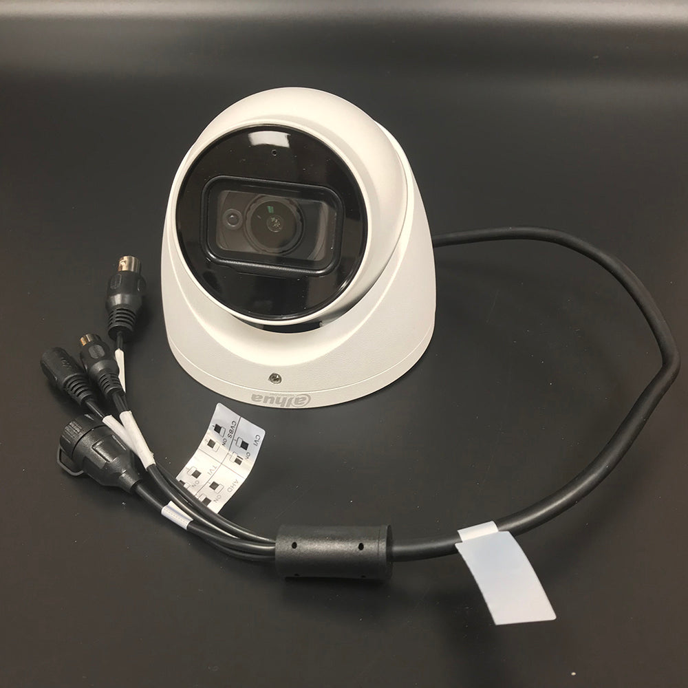 Dahua HDCVI 8MP IR IP67 HDCVI Audio Eyeball Security Camera 2.8 mm Fixed Lens