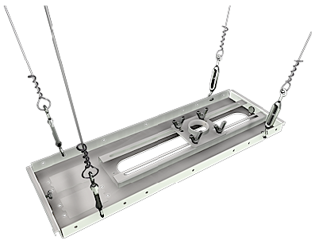 Hanwha Techwin SBP-2CTW1 Drop ceiling  Tile for Pendant Mount Security Accessory