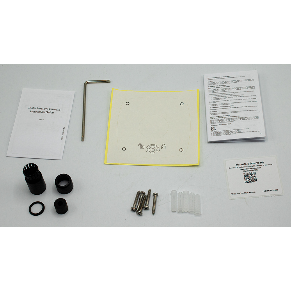 Dahua 8MP IP67 ePoE IP Analytics+Night Vision Network SecurityCamera 8~32mm Lens