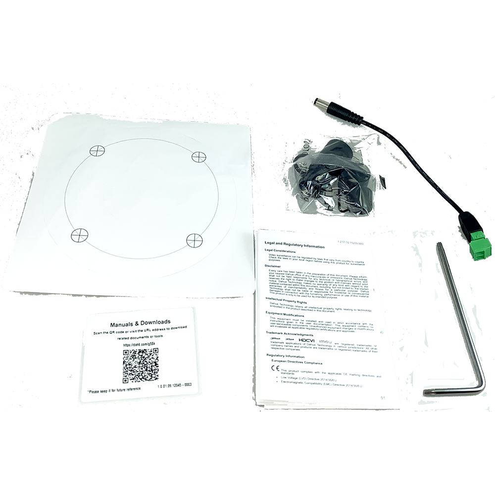 Dahua 2MP IP67 IR H.265 License Plate Security Camera 10mm~50mm Motorized Lens