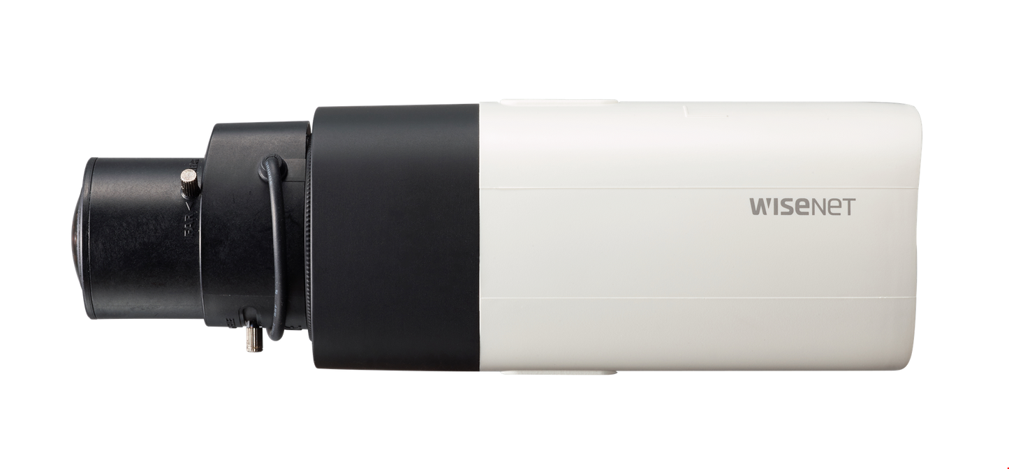 Hanwha Techwin XNB-8000 WiseNet 5MP Network IP POE Box Security Camera No Lens