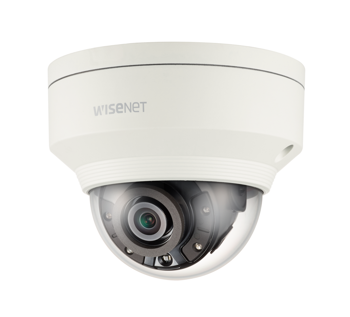 Hanwha Techwin XNV-8020R 5MP IR IP Vandal Dome Security Camera 3.7mm Fixed Lens