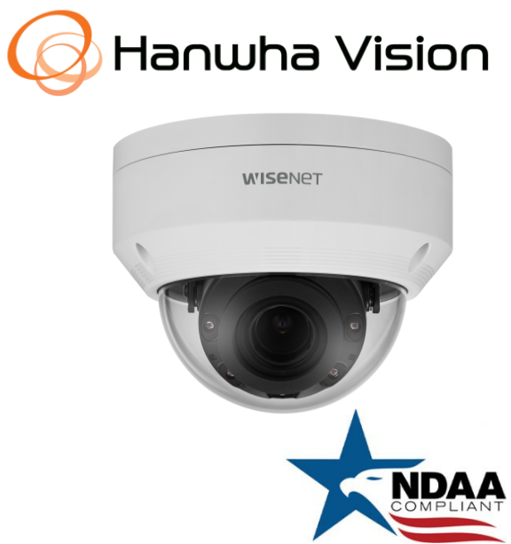 Hanwha camera price Wisenet ANV L6012R front view