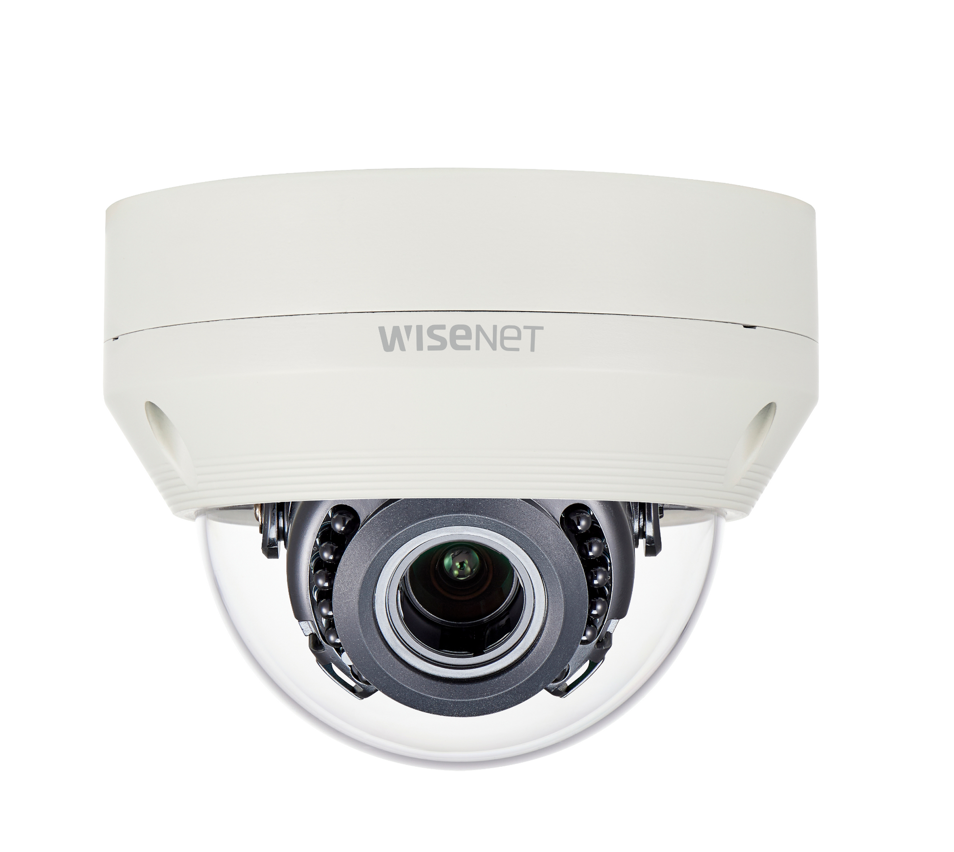 Hanwha outdoor dome camera with IK10 vandal resistance