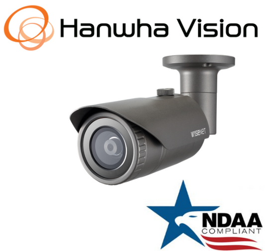 Hanwha Techwin ANO L7022R 4MP bullet camera front view