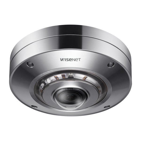Hanwha Techwin stainless steel IP camera NDAA compliant