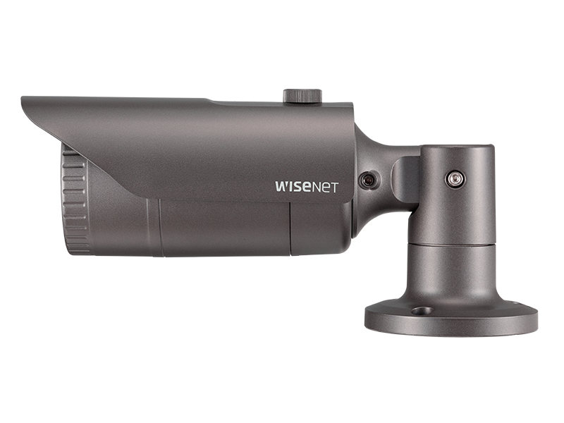 Hanwha vision NDAA compliant bullet camera with IR