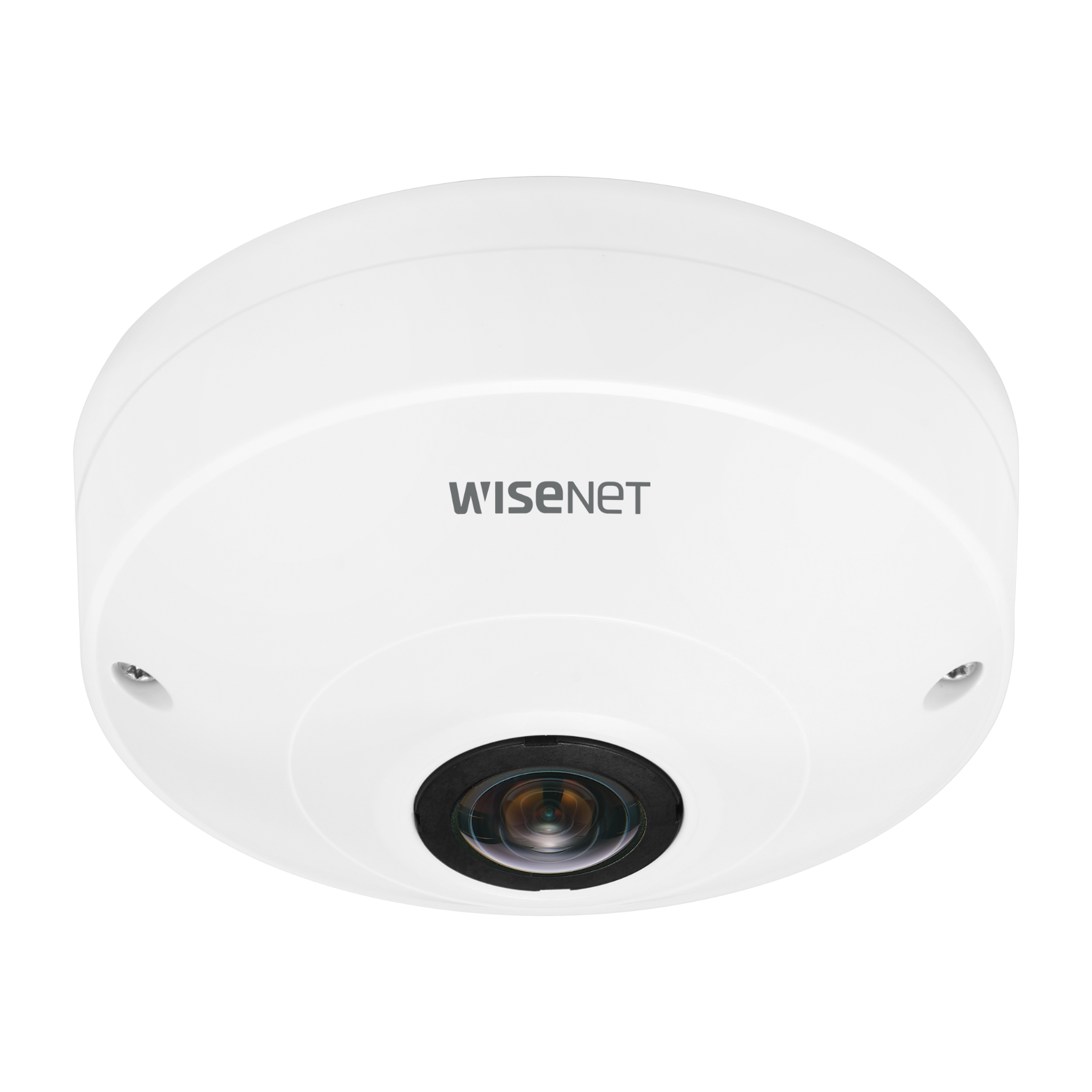 Hanwha Wisenet Q Series 6MP fisheye dome camera with 360 view