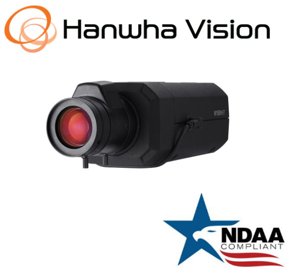 Hanwha Techwin XNB-8003 WiseNet X-Plus Series 6MP NW IP AI Security Box Camera