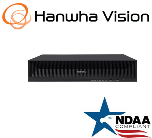 Hanwha Techwin XRN-3210B2 32CH 8K H.265, 32 MP NVR IP Security Recorder No HDD