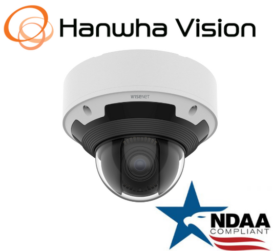 Hanwha Techwin XNV-6083RZ POE+2MP NW Vandal Dome IP SecurityCamera 2.8~12mm Lens