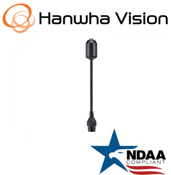 Hanwha Techwin SLA-T2480 2MP @ 60fps, 0.45 Lux, 120dB 2.4mm Security Camera Lens