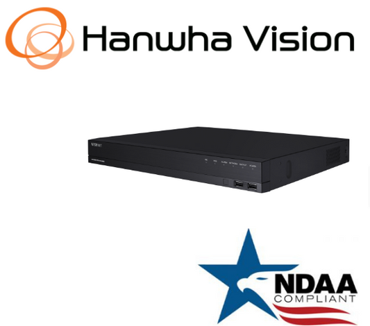 Hanwha Techwin ARN-1610S A Series 16 CH PoE NVR IP Security Recorder No HDD