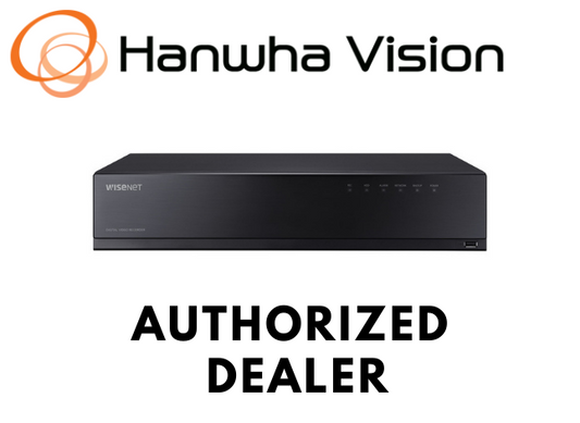 Hanwha Techwin HRX-821-16TB 8CH 8MP Pentabrid DVR security Recorder with16TB HDD