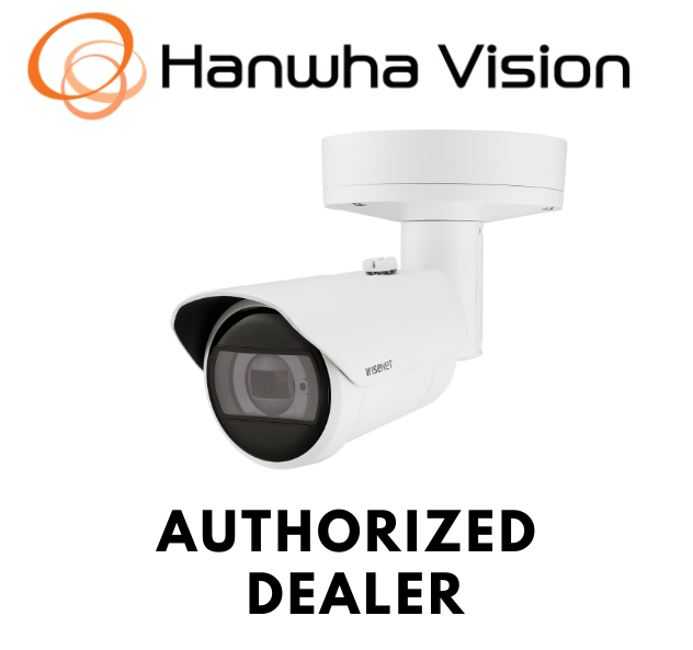 Hanwha Techwin XNO-C9083R 4K IR Bullet AI IP Security Camera 4.4~9.3mm Lens