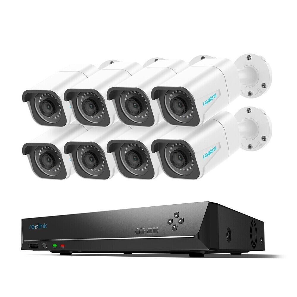 Reolink 16CH NVR 4K 8MP PoE Human Car Detect Security System 5X Optical Zoom - Secure IT Global