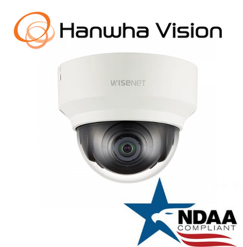 Hanwha Techwin XND-6010 2MP PoE Vandal NW IP Security Dome Camera 2.4mm Lens