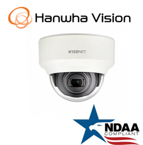 Hanwha Techwin XND-6080V 2MP PoE Vandal  IP Security Dome Camera 2.8 ~ 12mm Lens