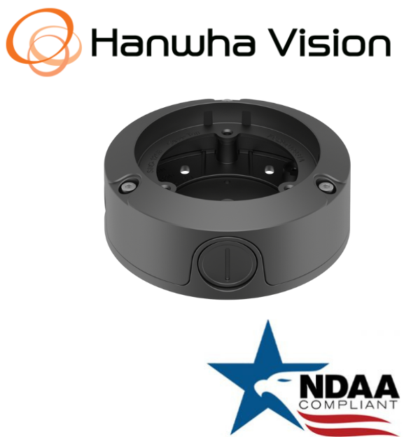 Hanwha Techwin SBO-126B  Back Box for IR Bullet Camera Security Accessory