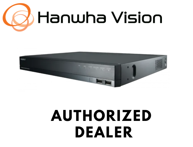 Hanwha Techwin WiseNet XRN-810S 8CH 8MP 4K PoE+ Security NVR Recorder No HDD