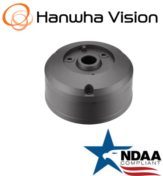 Hanwha Techwin SBO-147B Back box for Bullet Camera (Dark Grey)Security Accessory