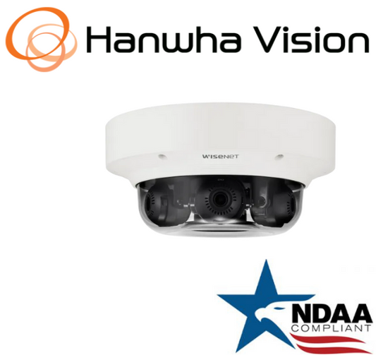 Hanwha Techwin PNM-8082VT 2MP 3CH Multi-directional SecurityCamera3.0~6.0mm Lens