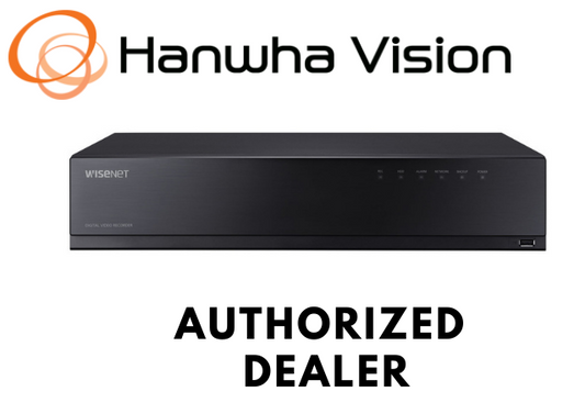 Hanwha Techwin HRX-1621-4TB 16CH 8MP Pentabrid DVR Security Recorder 4TB HDD