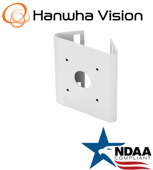 Hanwha Techwin SBP-300PMW Pole Mount Adapter Security Accessory