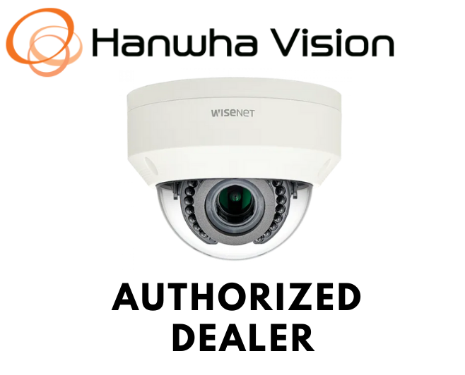 Hanwha Techwin WiseNet LNV-6071R 2MP Outdoor Network Dome Camera 3.2-10mm Lens