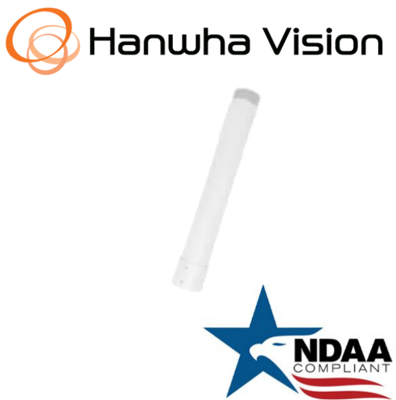 Hanwha Techwin SBP-302CM-06W Extension Pipe (White) Security Accessory