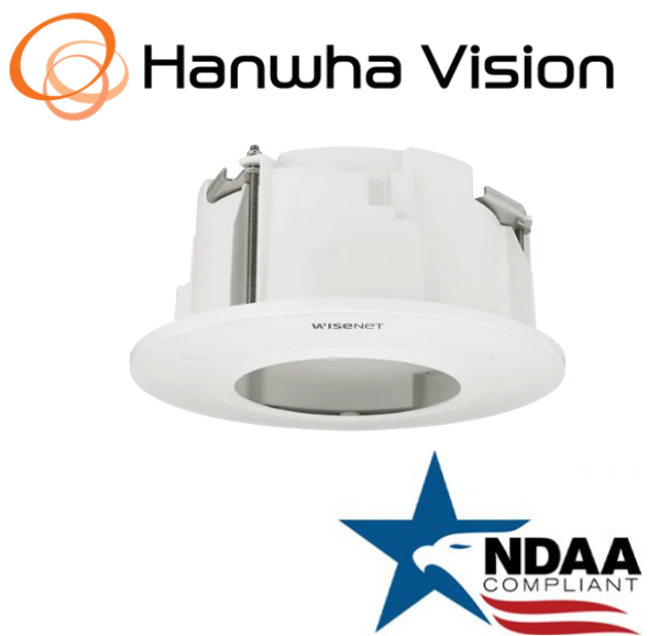 Hanwha Techwin SHD-1600FPW In-ceiling Housing flush Mount Security Accessory