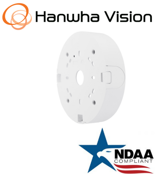 Hanwha Techwin SBV-160BW White Back Box for Dome Camera Security Accessory