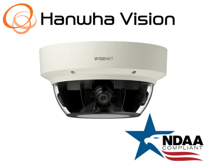 Samsung Hanwha Techwin WiseNet P Series PNM-9000VQ Outdoor NW Quad Dome Camera