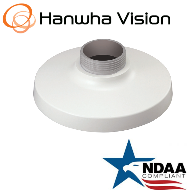 Hanwha Techwin SBP-167HMW Hanging Cap Adapter (Aluminum) Security Accessory