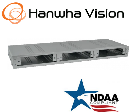 Hanwha Techwin SBP-C03 3 Unit Card Cage with Power Supply