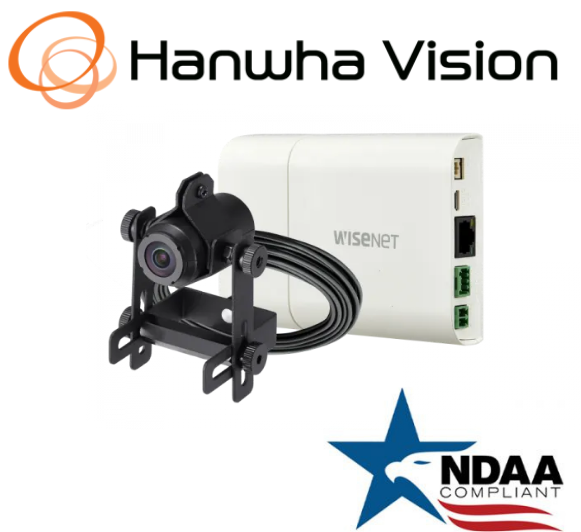 Hanwha Techwin  XNB-H6240A 2MP Modular ATM Network Camera Kit 2.4mm fixed Lens