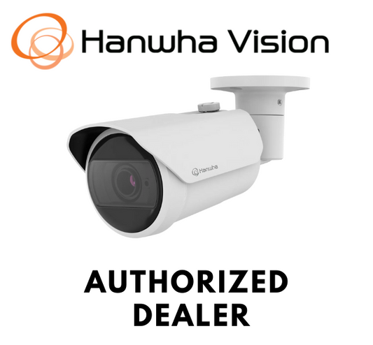 Hanwha Vision QNO-C8083R 5MP IR Bullet AI IP Security Camera  3.2~10.2mm Lens