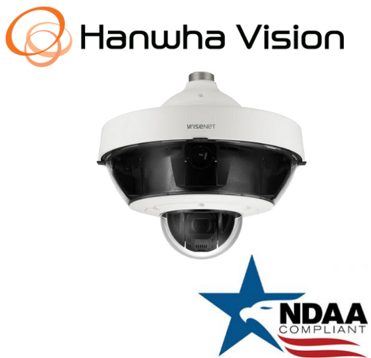 Hanwha Techwin PNM-9322VQP 2MP / 5MP PTZ Multi-Directional Camera 4.44~142.6mm