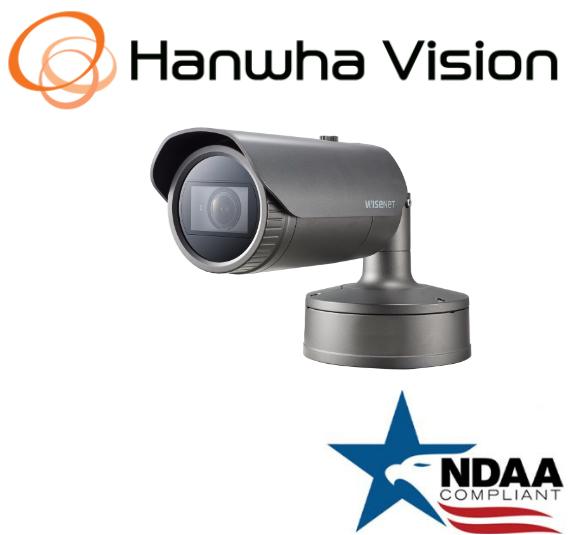 Hanwha Techwin XNO-9082R 8MP 4K IR IP NW Security Bullet Camera 2.8-8.4mmLens