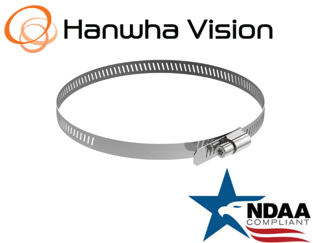 Hanwha Vision SBP-060S Stainless steel mount strap Security Accessory